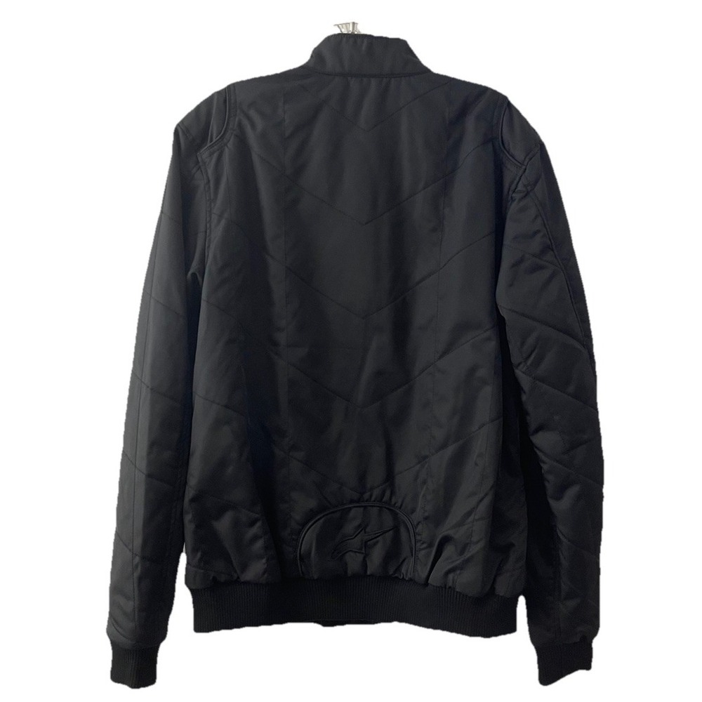 Alpinestars Precedent Casual Motorcycle Jacket Quilted Coat Black Womens Medium - Picture 8 of 9